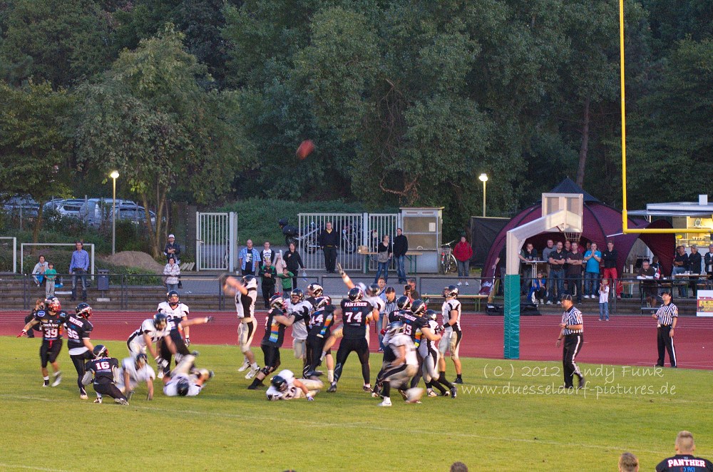 GFL Düsseldorf Panther - Berlin Rebels 1.9.12