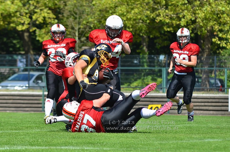 Düsseldorf Blades - Hamburg Amazons 19 - 0 17.08.2013