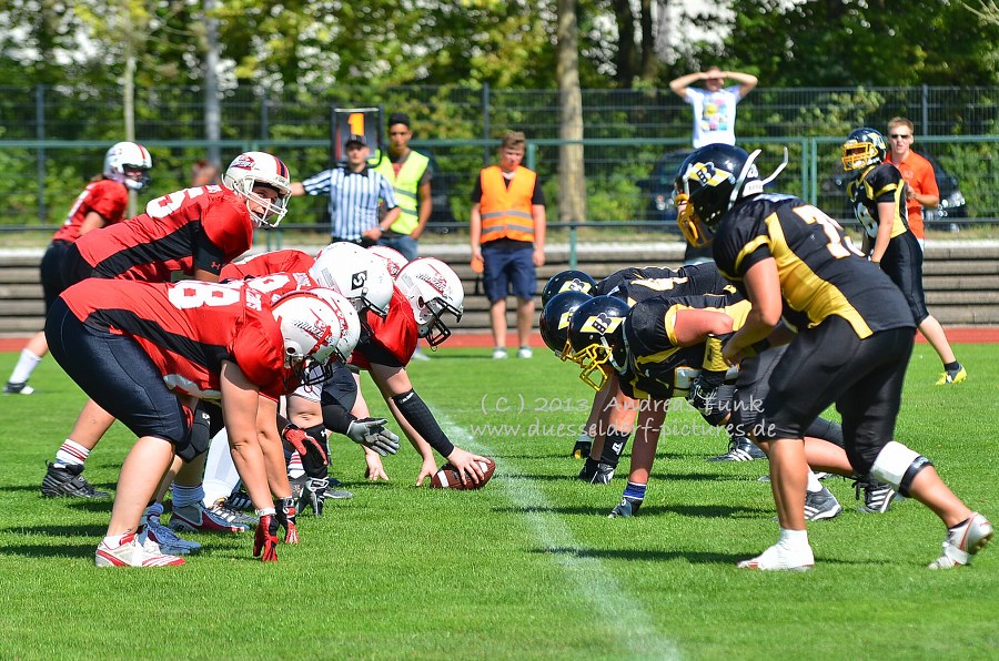 Düsseldorf Blades - Hamburg Amazons 19 - 0 17.08.2013