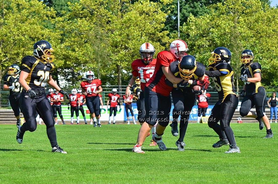 Düsseldorf Blades - Hamburg Amazons 19 - 0 17.08.2013