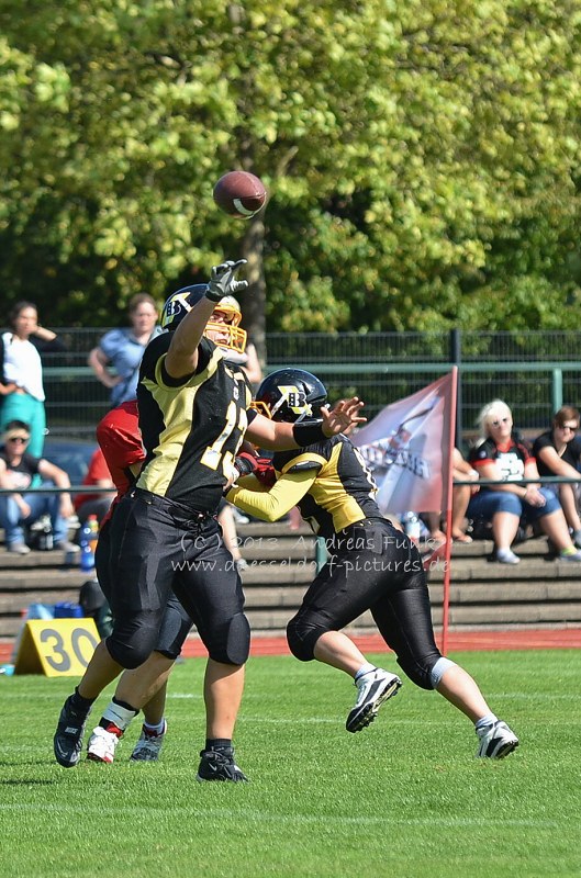 Düsseldorf Blades - Hamburg Amazons 19 - 0 17.08.2013