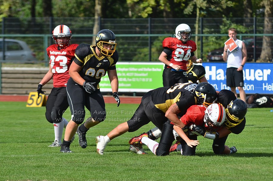 Düsseldorf Blades - Hamburg Amazons 19 - 0 17.08.2013
