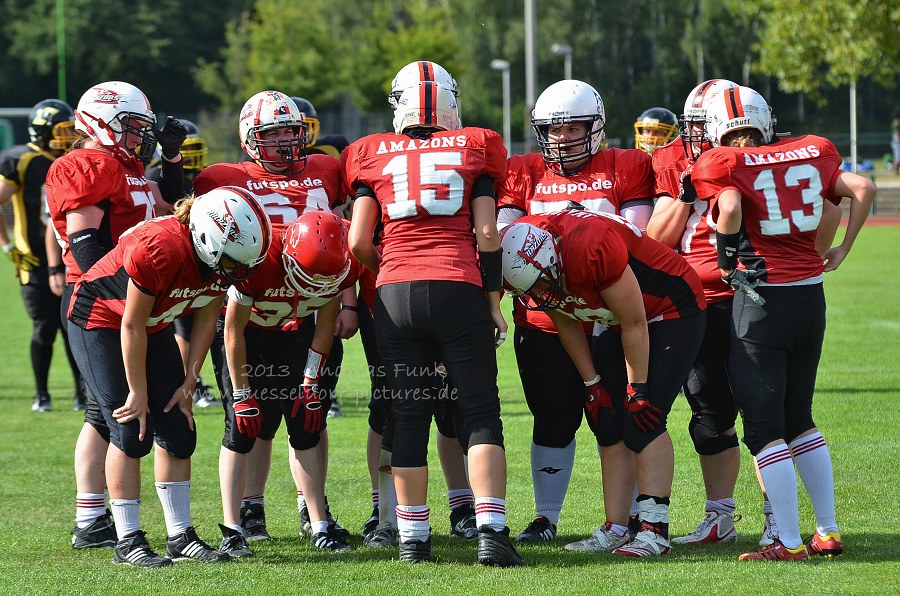 Düsseldorf Blades - Hamburg Amazons 19 - 0 17.08.2013