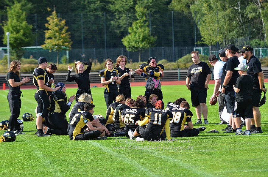 Düsseldorf Blades - Hamburg Amazons 19 - 0 17.08.2013