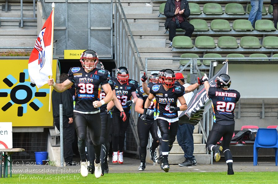 Cologne Falcons - Düsseldorf Panther 38 - 16 12.05.2013