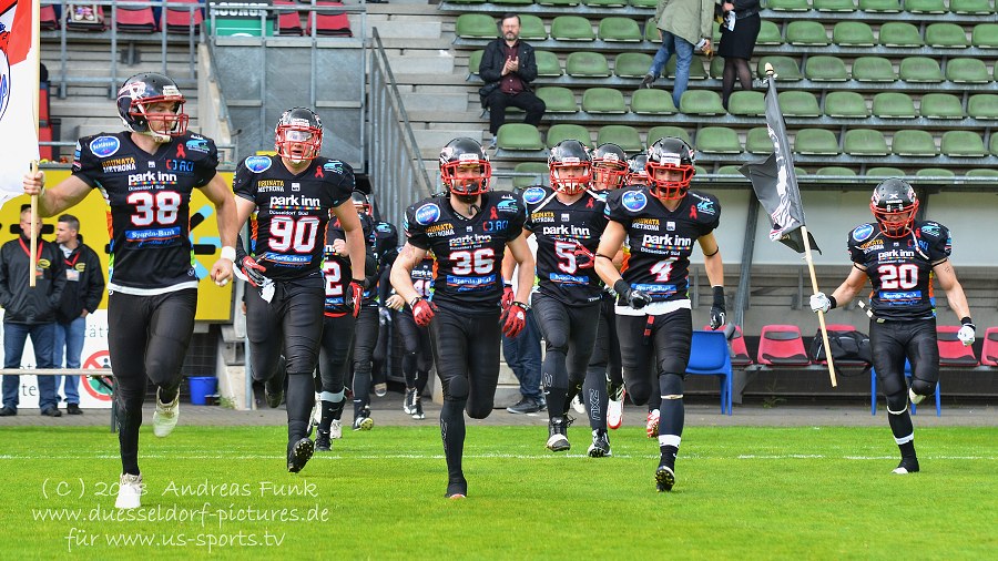 Cologne Falcons - Düsseldorf Panther 38 - 16 12.05.2013