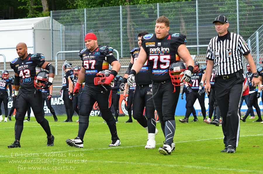 Cologne Falcons - Düsseldorf Panther 38 - 16 12.05.2013
