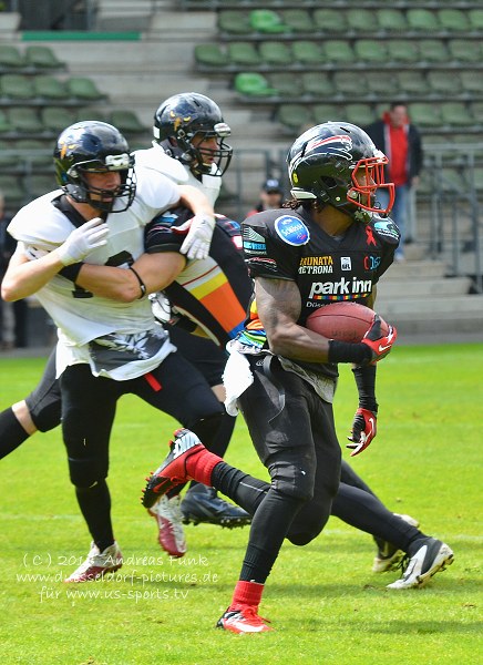 Cologne Falcons - Düsseldorf Panther 38 - 16 12.05.2013
