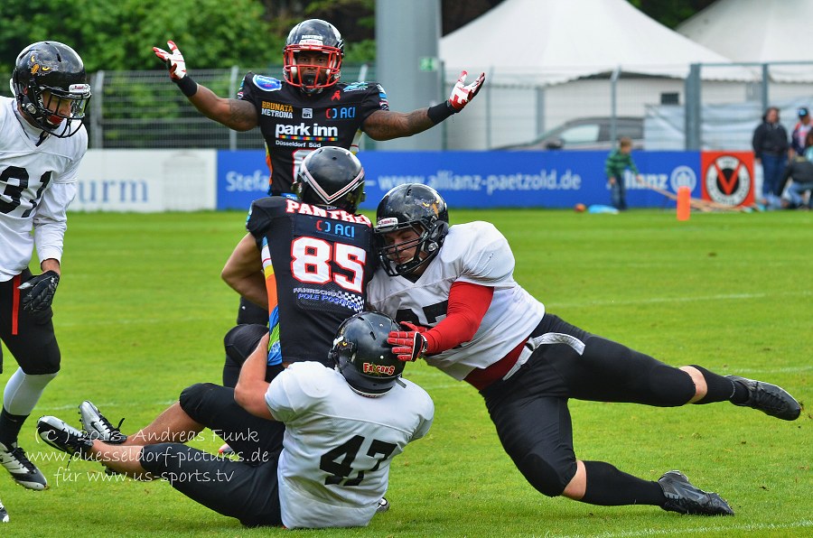 Cologne Falcons - Düsseldorf Panther 38 - 16 12.05.2013
