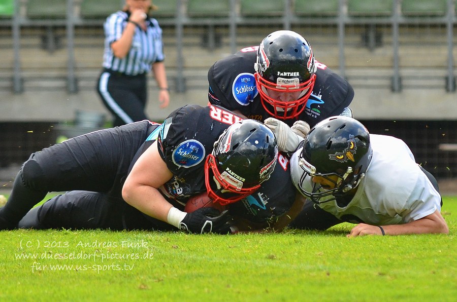 Cologne Falcons - Düsseldorf Panther 38 - 16 12.05.2013