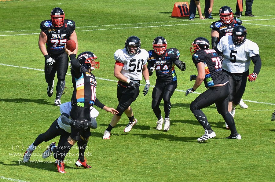 Cologne Falcons - Düsseldorf Panther 38 - 16 12.05.2013