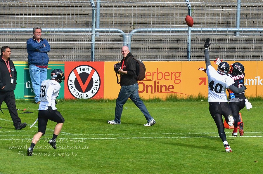 Cologne Falcons - Düsseldorf Panther 38 - 16 12.05.2013