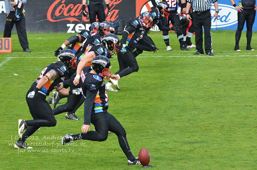 Cologne Falcons - Düsseldorf Panther 38 - 16 12.05.2013