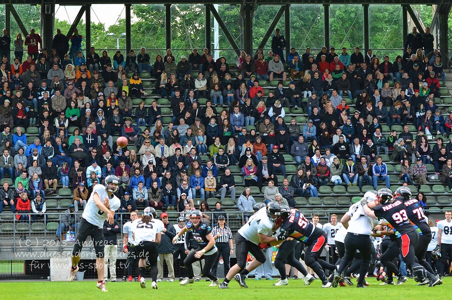 Cologne Falcons - Düsseldorf Panther 38 - 16 12.05.2013