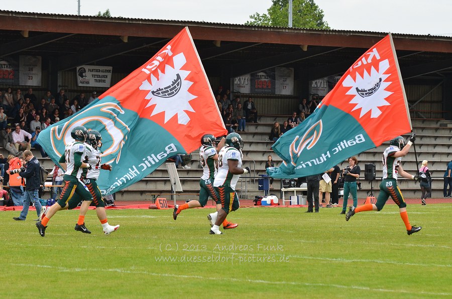 Düsseldorf Panther - Kiel Hurricanes 30.06.2013