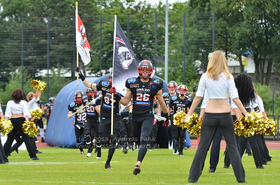 Düsseldorf Panther - Kiel Hurricanes 30.06.2013