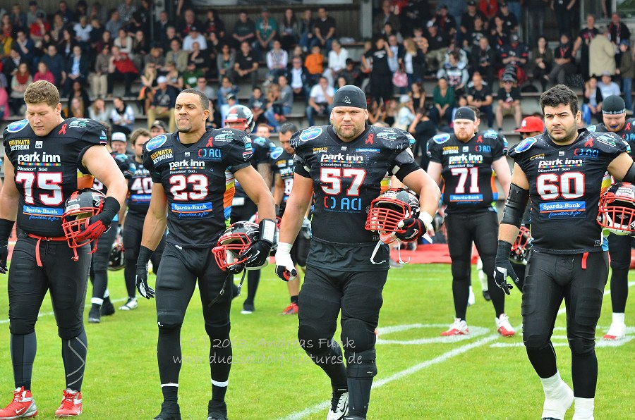 Düsseldorf Panther - Kiel Hurricanes 30.06.2013