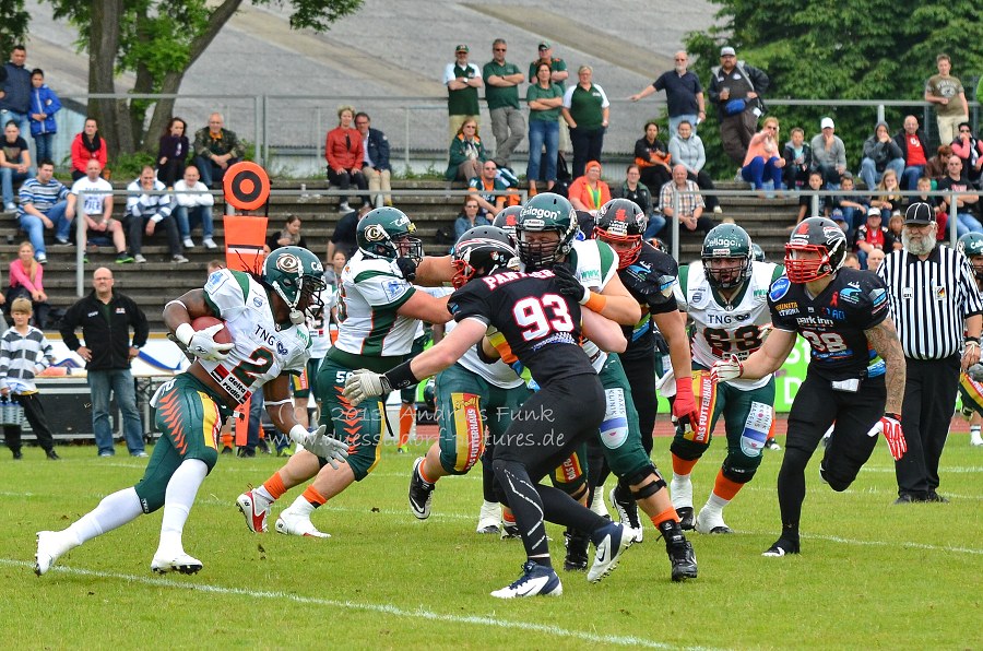 Düsseldorf Panther - Kiel Hurricanes 30.06.2013