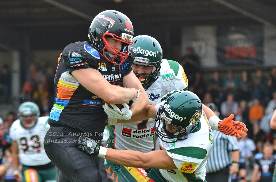 Düsseldorf Panther - Kiel Hurricanes 30.06.2013