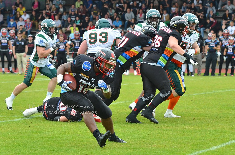 Düsseldorf Panther - Kiel Hurricanes 30.06.2013