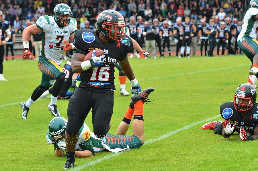 Düsseldorf Panther - Kiel Hurricanes 30.06.2013