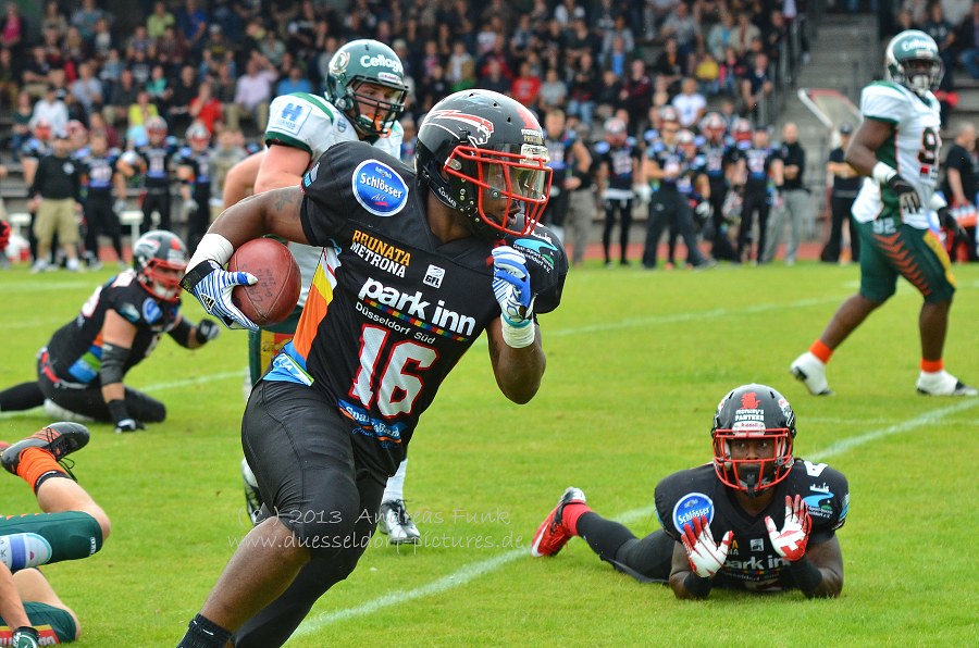 Düsseldorf Panther - Kiel Hurricanes 30.06.2013