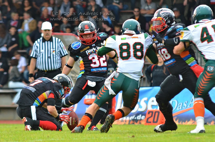Düsseldorf Panther - Kiel Hurricanes 30.06.2013