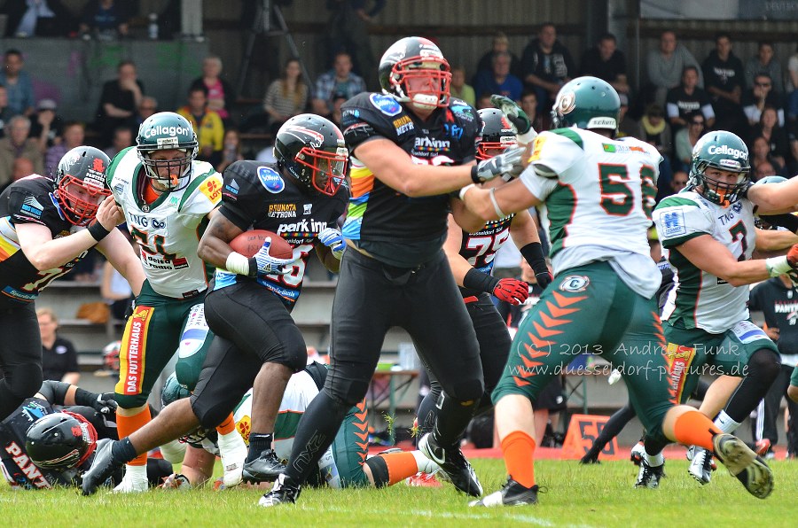 Düsseldorf Panther - Kiel Hurricanes 30.06.2013