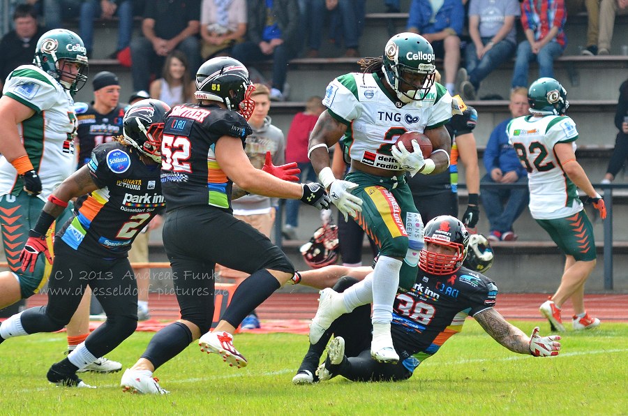 Düsseldorf Panther - Kiel Hurricanes 30.06.2013