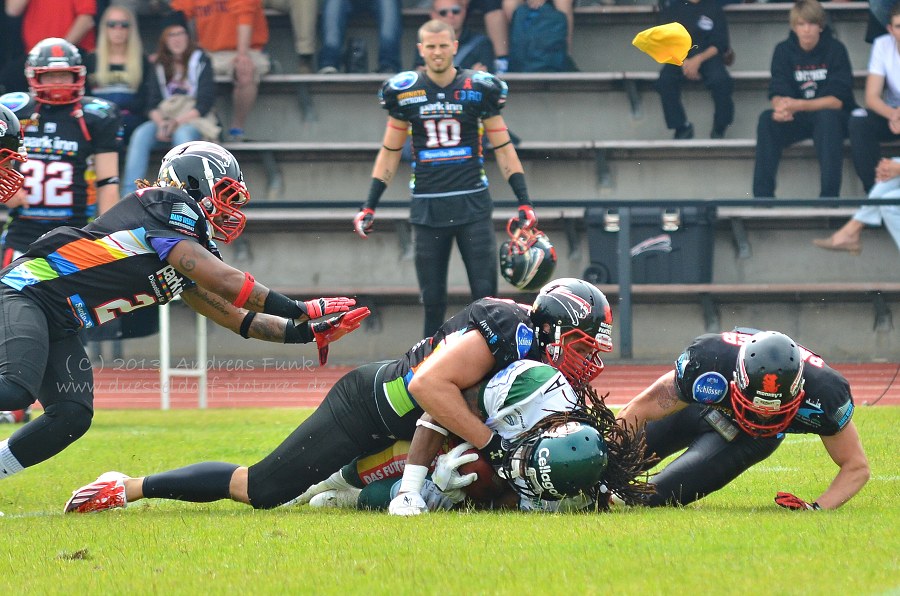 Düsseldorf Panther - Kiel Hurricanes 30.06.2013