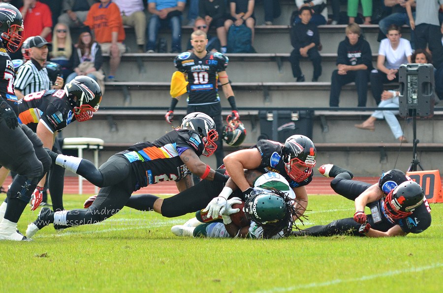 Düsseldorf Panther - Kiel Hurricanes 30.06.2013