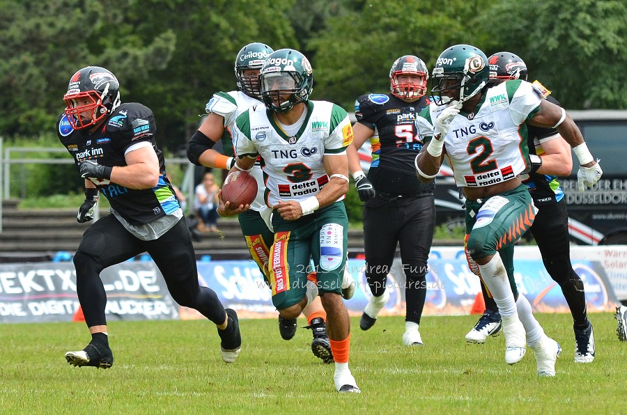 Düsseldorf Panther - Kiel Hurricanes 30.06.2013