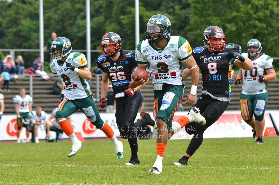 Düsseldorf Panther - Kiel Hurricanes 30.06.2013
