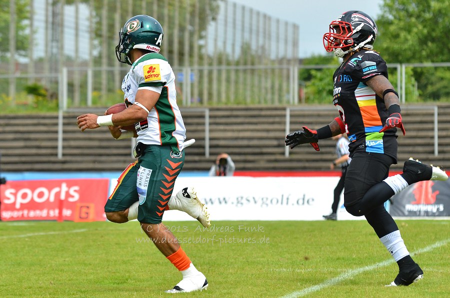 Düsseldorf Panther - Kiel Hurricanes 30.06.2013