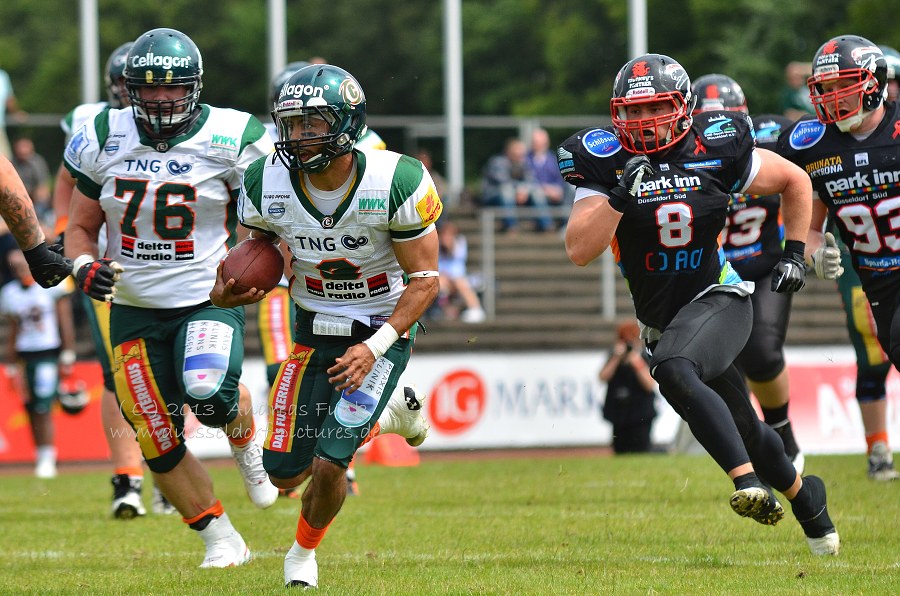Düsseldorf Panther - Kiel Hurricanes 30.06.2013
