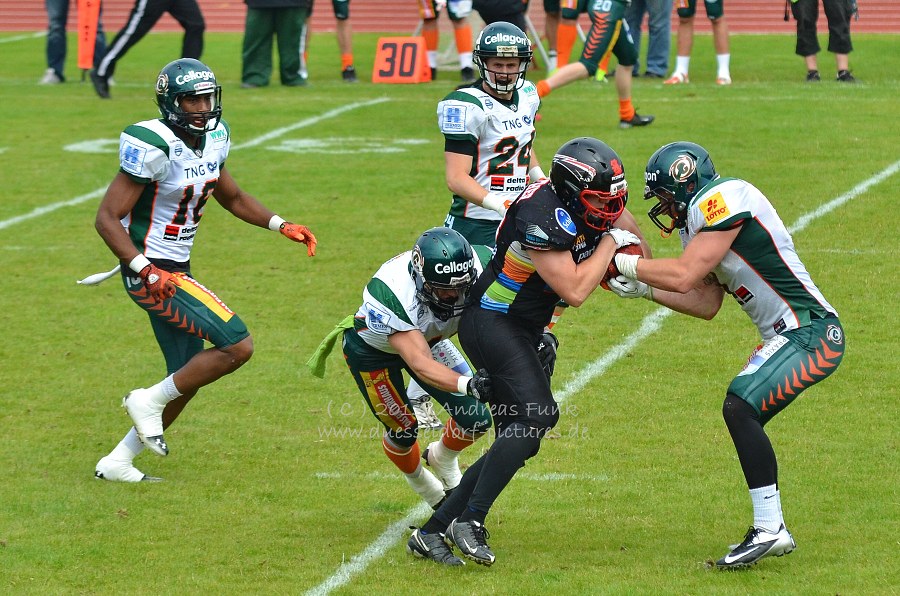 Düsseldorf Panther - Kiel Hurricanes 30.06.2013