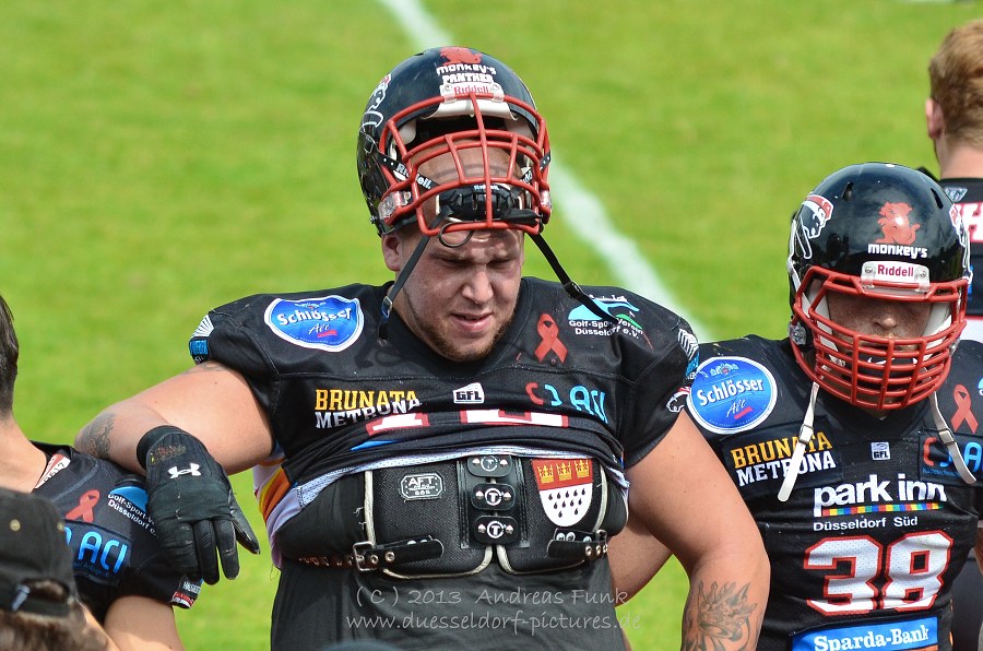 Düsseldorf Panther - Kiel Hurricanes 30.06.2013