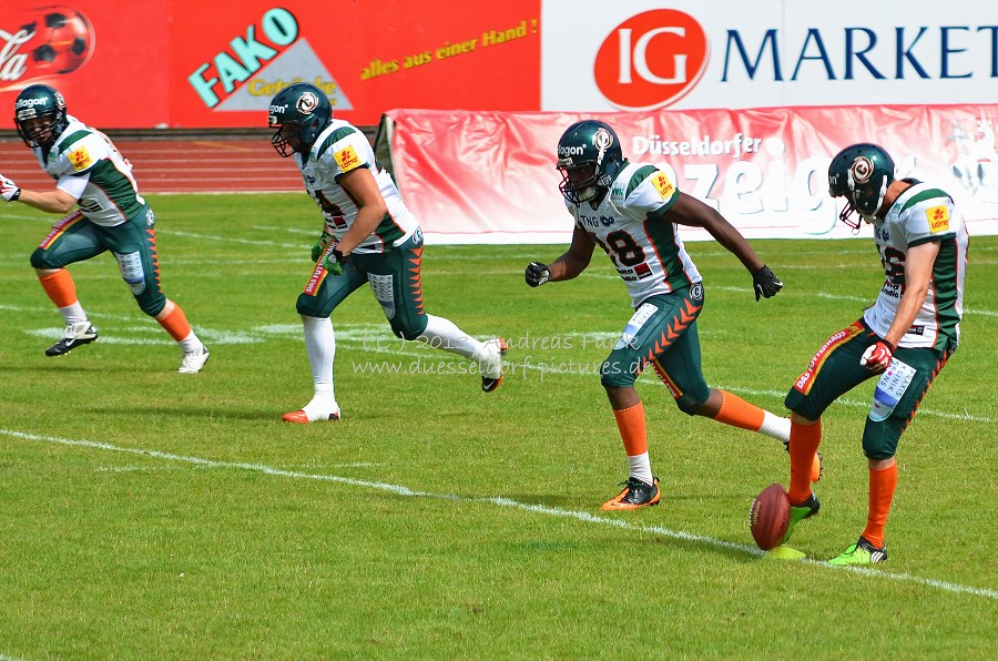 Düsseldorf Panther - Kiel Hurricanes 30.06.2013