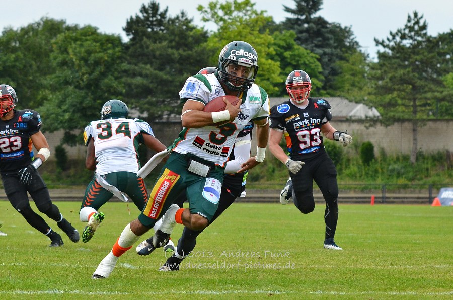 Düsseldorf Panther - Kiel Hurricanes 30.06.2013