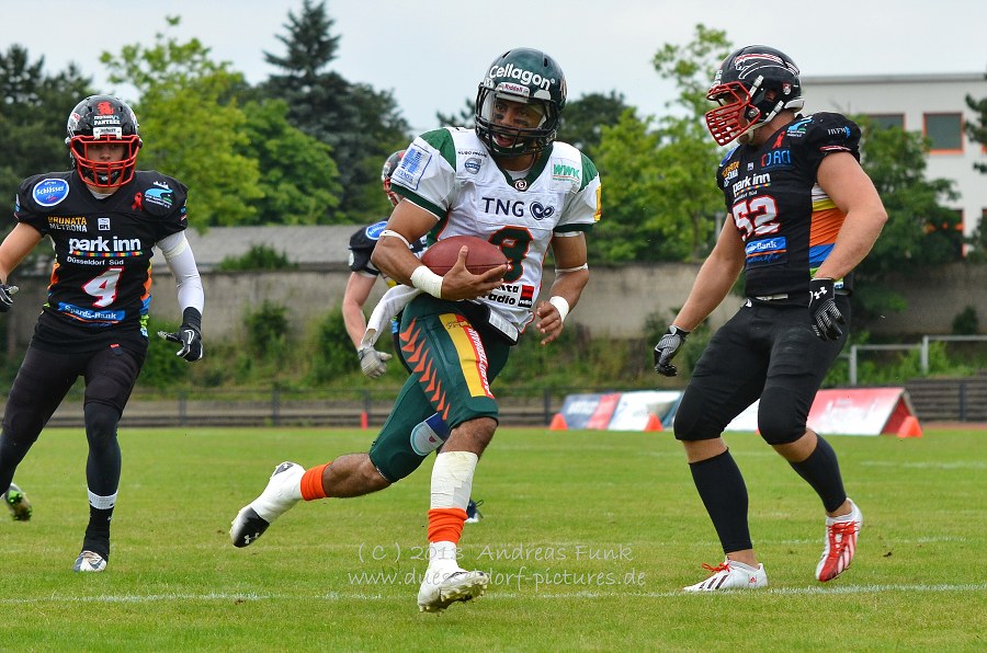Düsseldorf Panther - Kiel Hurricanes 30.06.2013