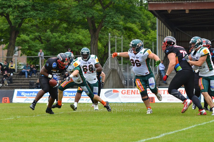 Düsseldorf Panther - Kiel Hurricanes 30.06.2013