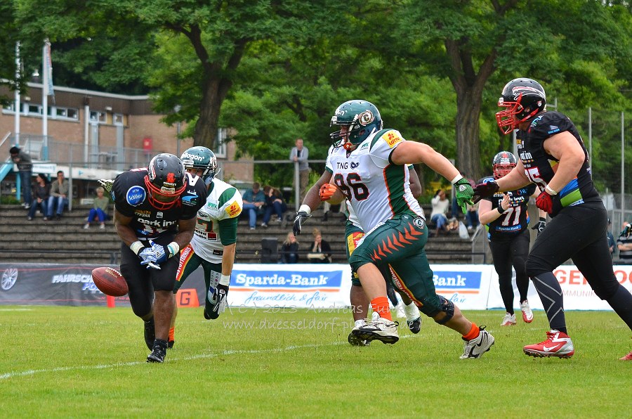 Düsseldorf Panther - Kiel Hurricanes 30.06.2013