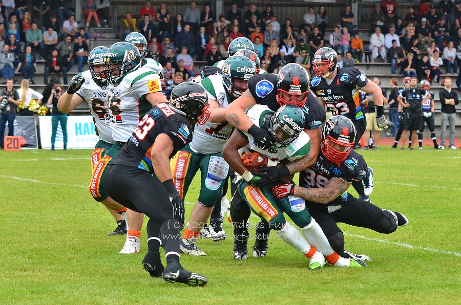 Düsseldorf Panther - Kiel Hurricanes 30.06.2013
