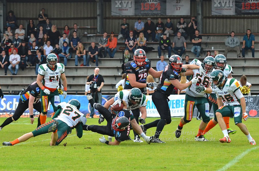 Düsseldorf Panther - Kiel Hurricanes 30.06.2013