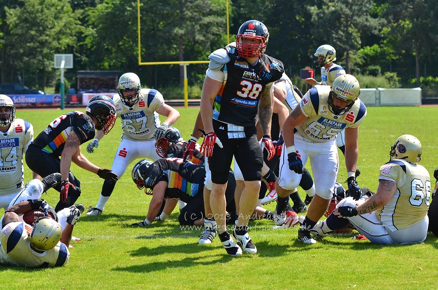 Düsseldorf Panther - Dresden Monarchs 07.07.2013