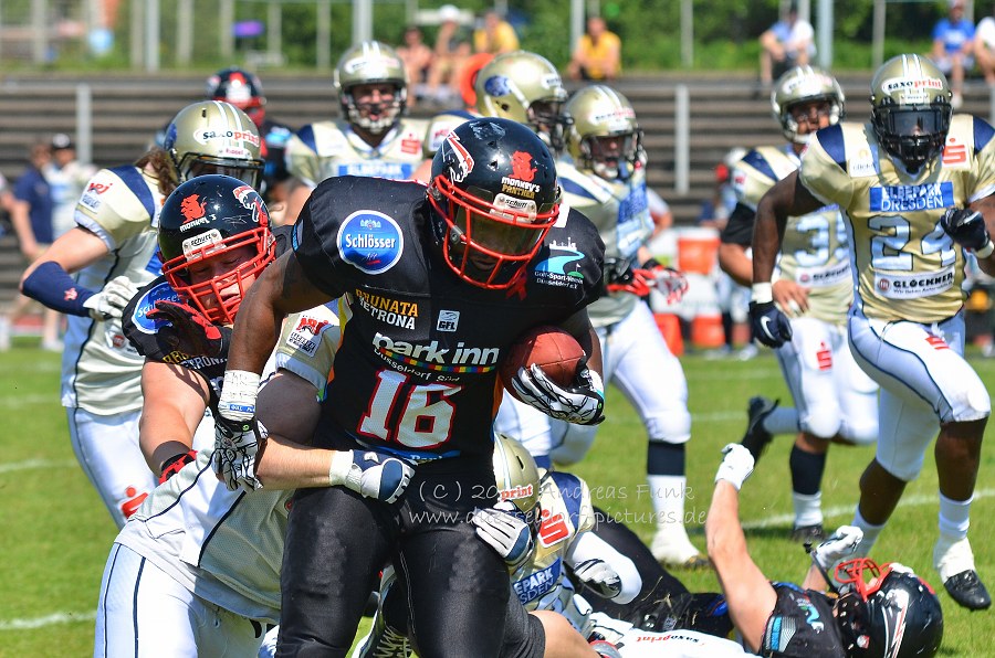 Düsseldorf Panther - Dresden Monarchs 07.07.2013