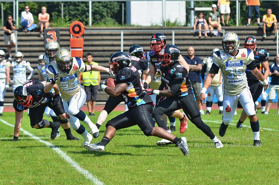 Düsseldorf Panther - Dresden Monarchs 07.07.2013