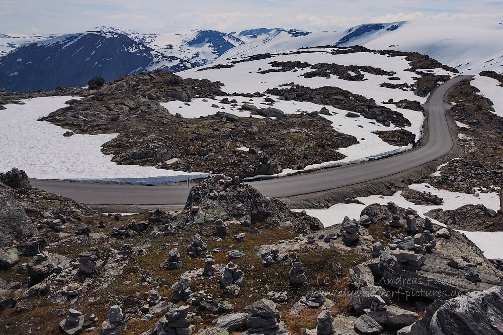 rund um den Berg Dalsnibba ( Norwegen )