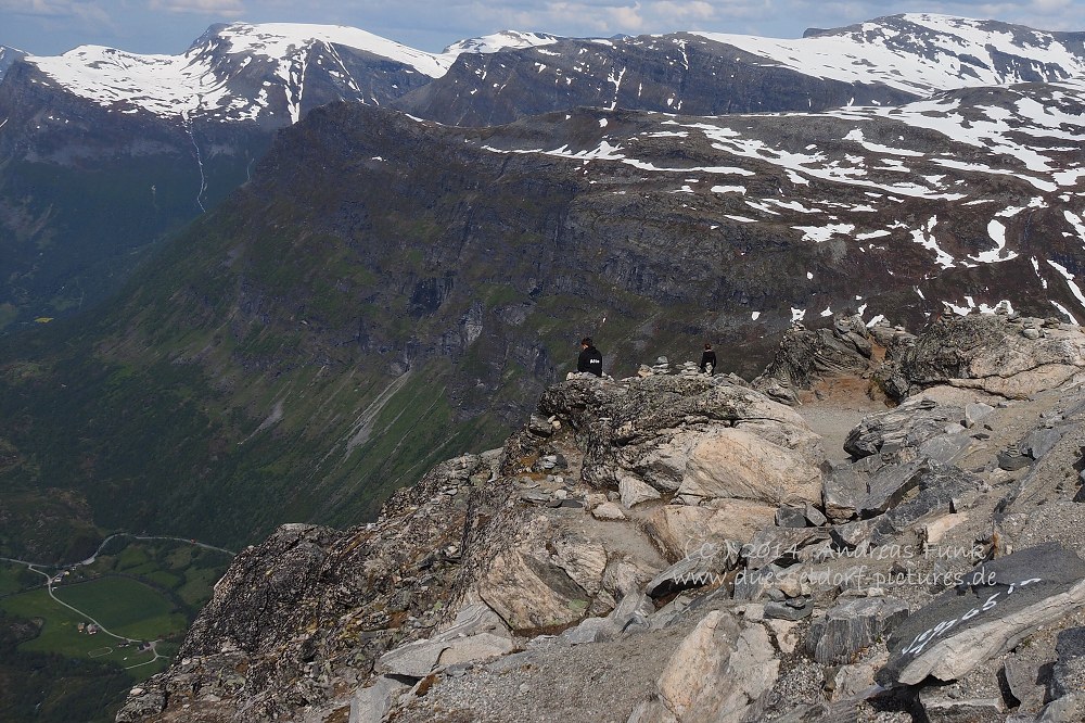 rund um den Berg Dalsnibba ( Norwegen )