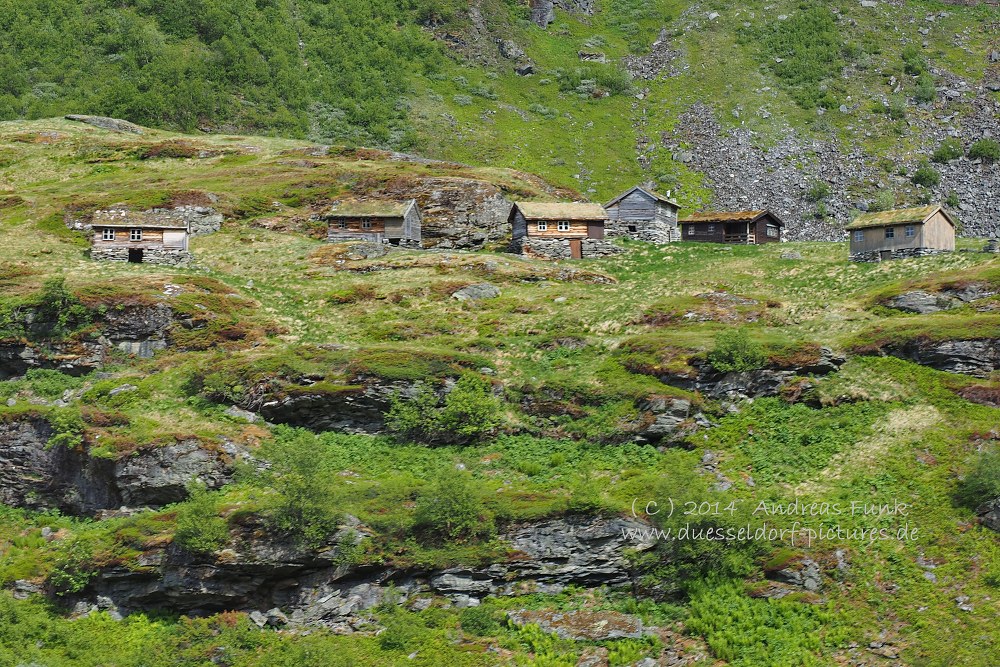 rund um den Berg Dalsnibba ( Norwegen )